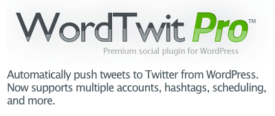 wordTwit Pro plugin WordPress