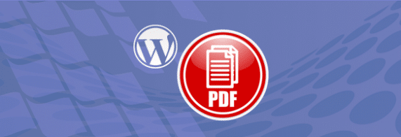 PDF download button WordPress