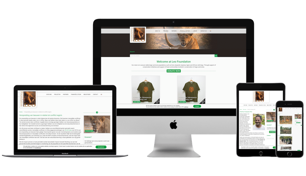 Leo Foundation wordpress restyling