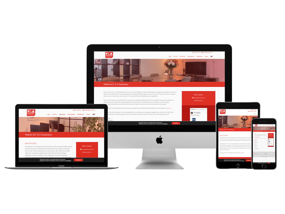 fa consultancy custom wordpress thema