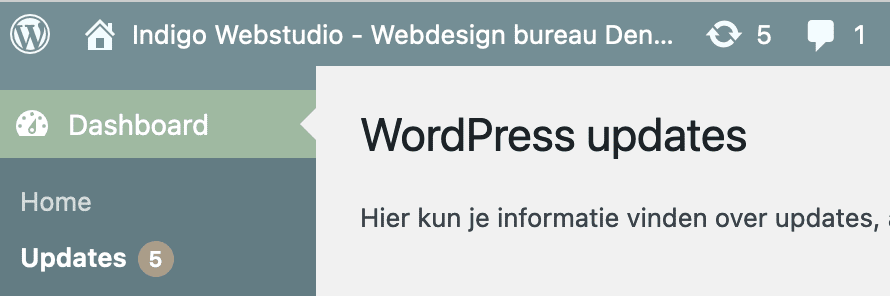 wordpress updates